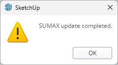 update complete